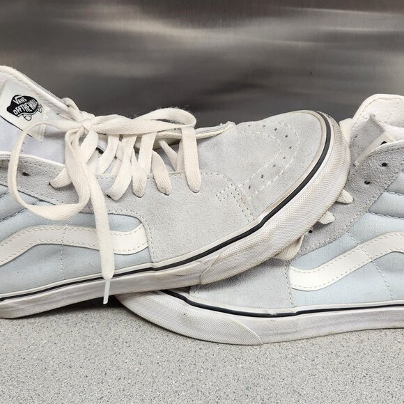 Light blue Vans Sk8hi - Picture 4 of 8